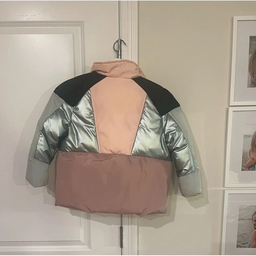 Zara Kids Multicolor Snow Jacket - Picture 3 of 7
